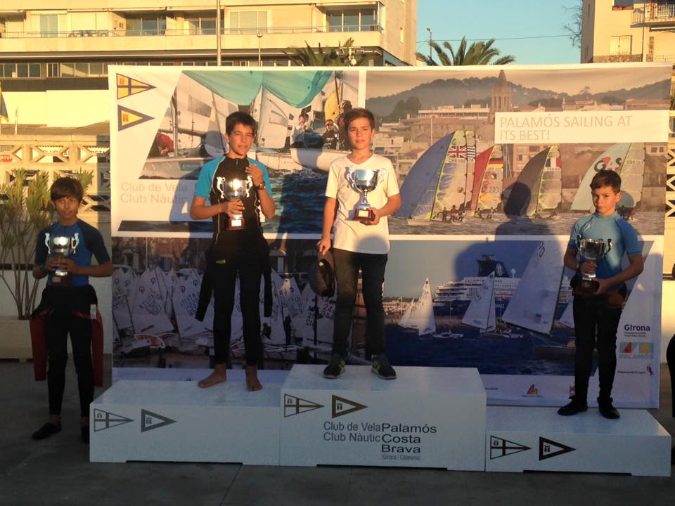 3 Regatistas del Club hacen podio en el Trofeo Baix Empordà de Palamós