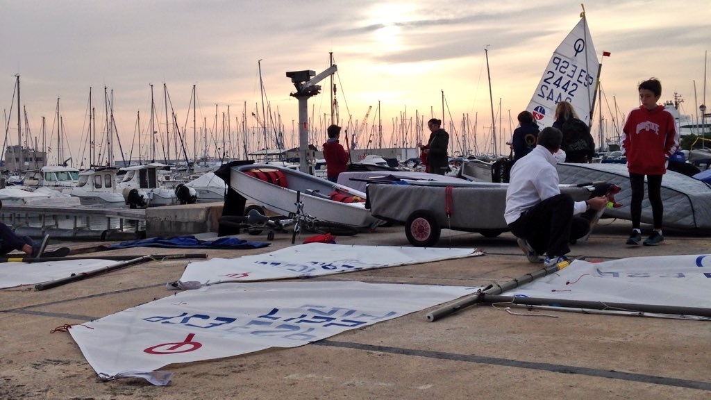 3 Regatistes del Club disputen el Trofeu Nadal-Marbres Calvet a Vilanova i la Geltrú