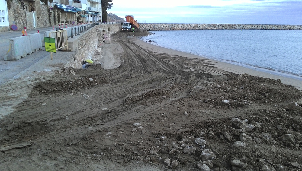 Ocupació temporal de l’espai de la Platgeta