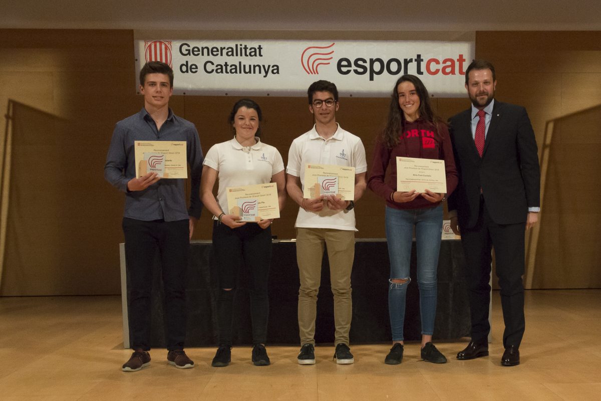 Tres regatistes del Club guardonats amb el Premi Joves Promeses de l’Esport Gironí 2016
