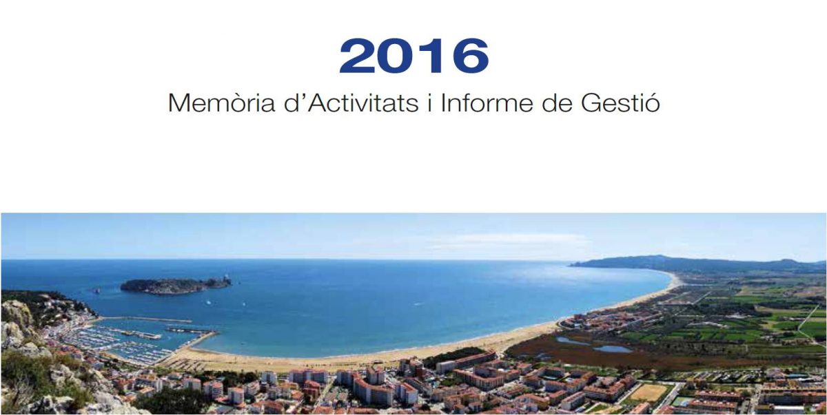 Memòria d’Activitats i Informe de Gestió 2016