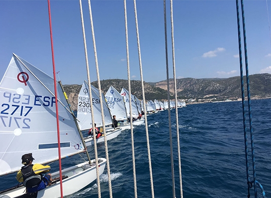 Finaliza el Campeonato de Cataluña de la Clase Optimist G1 y G2 en el CN Garraf