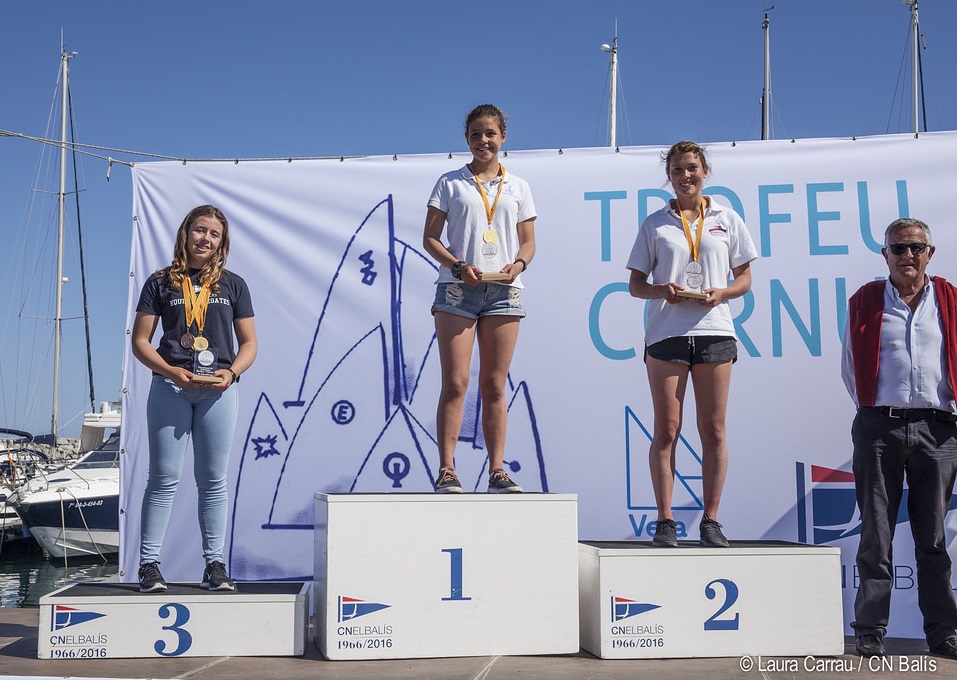 Campionat_Catalunya_classe_europe_club_nautic_balis_podi_femeni