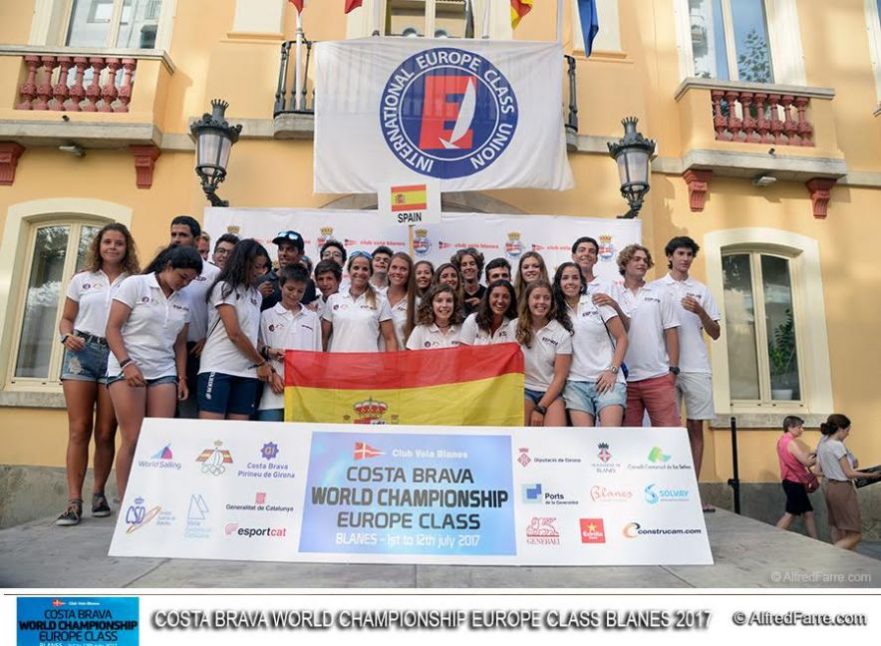 mundial vela classe europa blanes