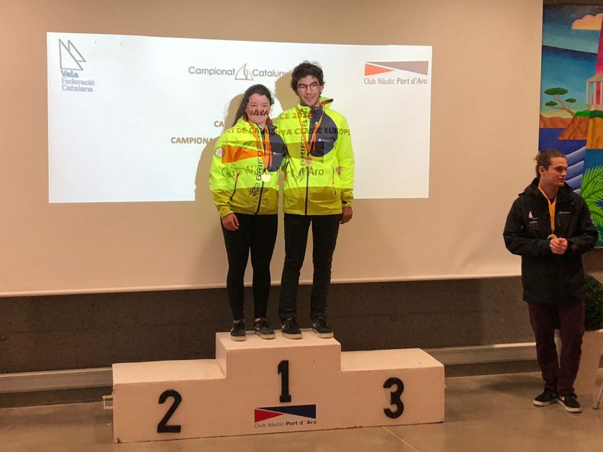 Oriol y Patty, Campeones de Cataluña de la Clase Europa