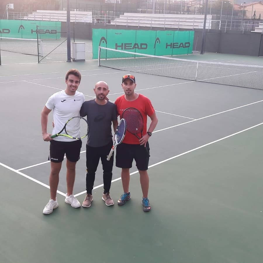 Debut en el Campionat Absolut de Catalunya de tennis per equips
