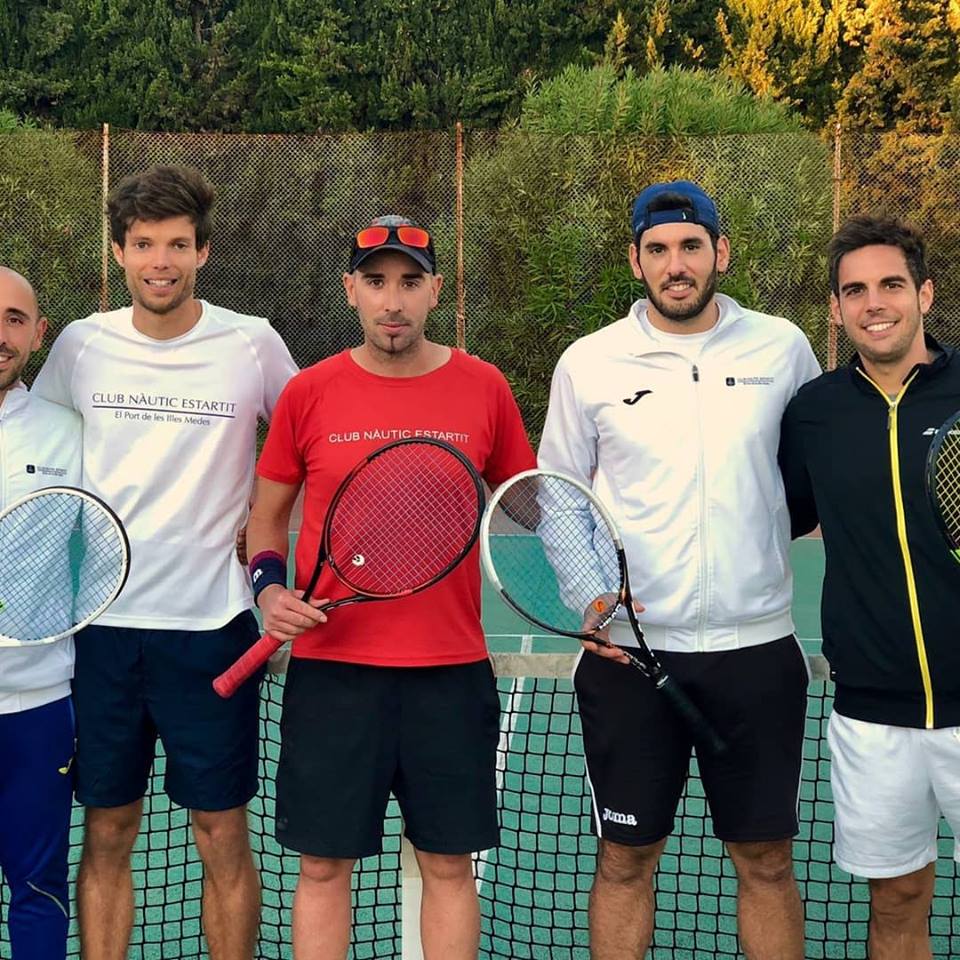 Espectacular inicio del Equipo Absoluto de Tenis en la V Liga Catalana