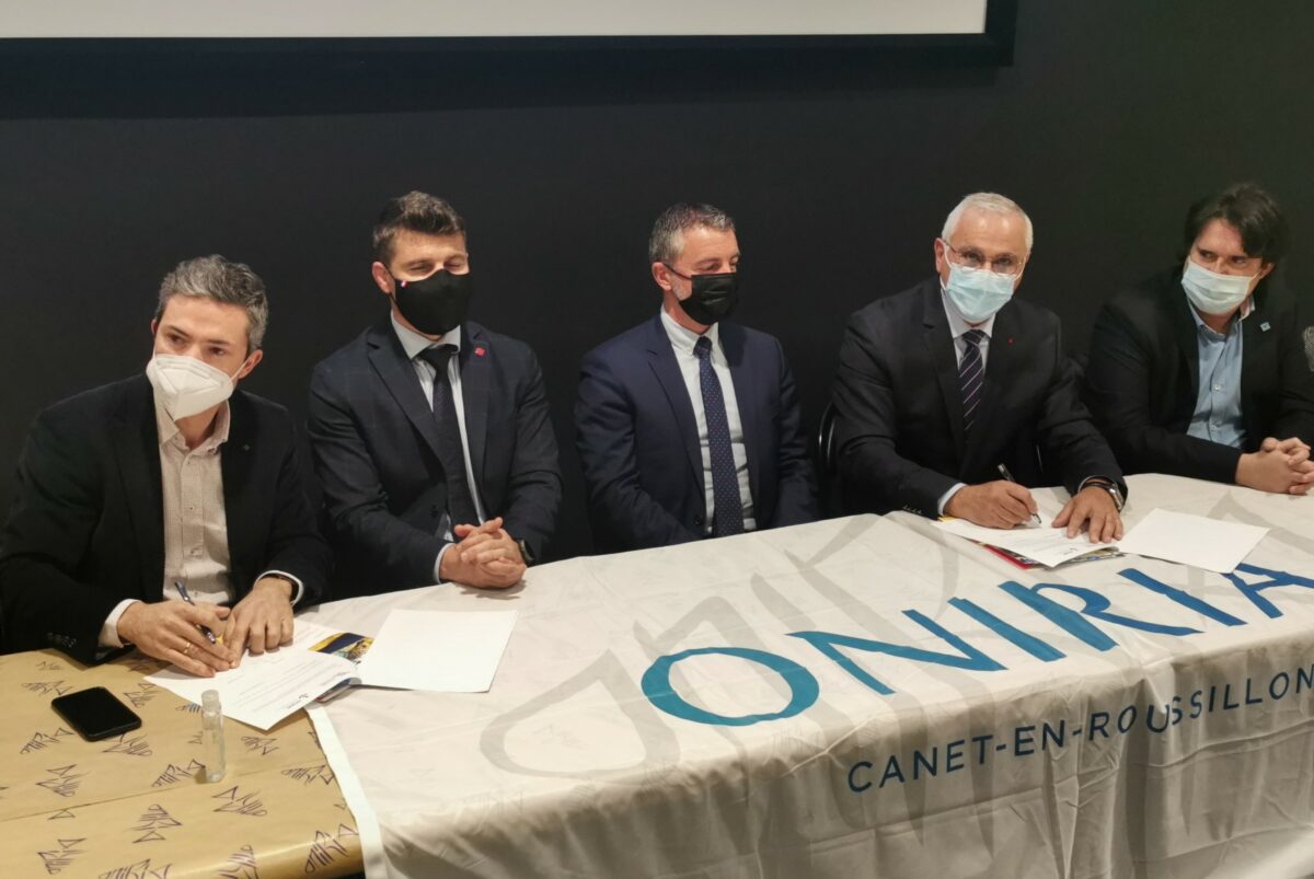 Signatura d’un conveni de col·laboració entre l’Associació Catalana de Ports Esportius i Turístics (ACPET) i l’Unión des Villes Portuaires d’Occitanie (UVPO)
