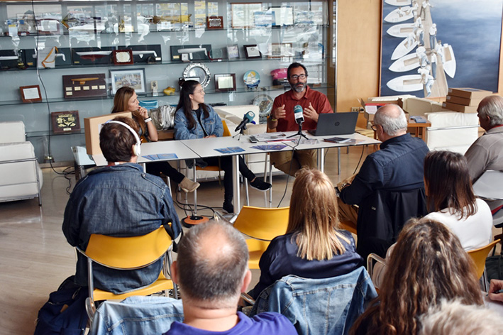 El Club Náutico Estartit ha acogido la presentación del proyecto «Eco-sub Costa Brava: ruta de inmersiones eco-guiadas para conocer los valores naturales subacuáticos de la Costa Brava y cómo conservarlos»