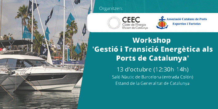 Primer workshop sobre gestió i transició energètica als ports de Catalunya