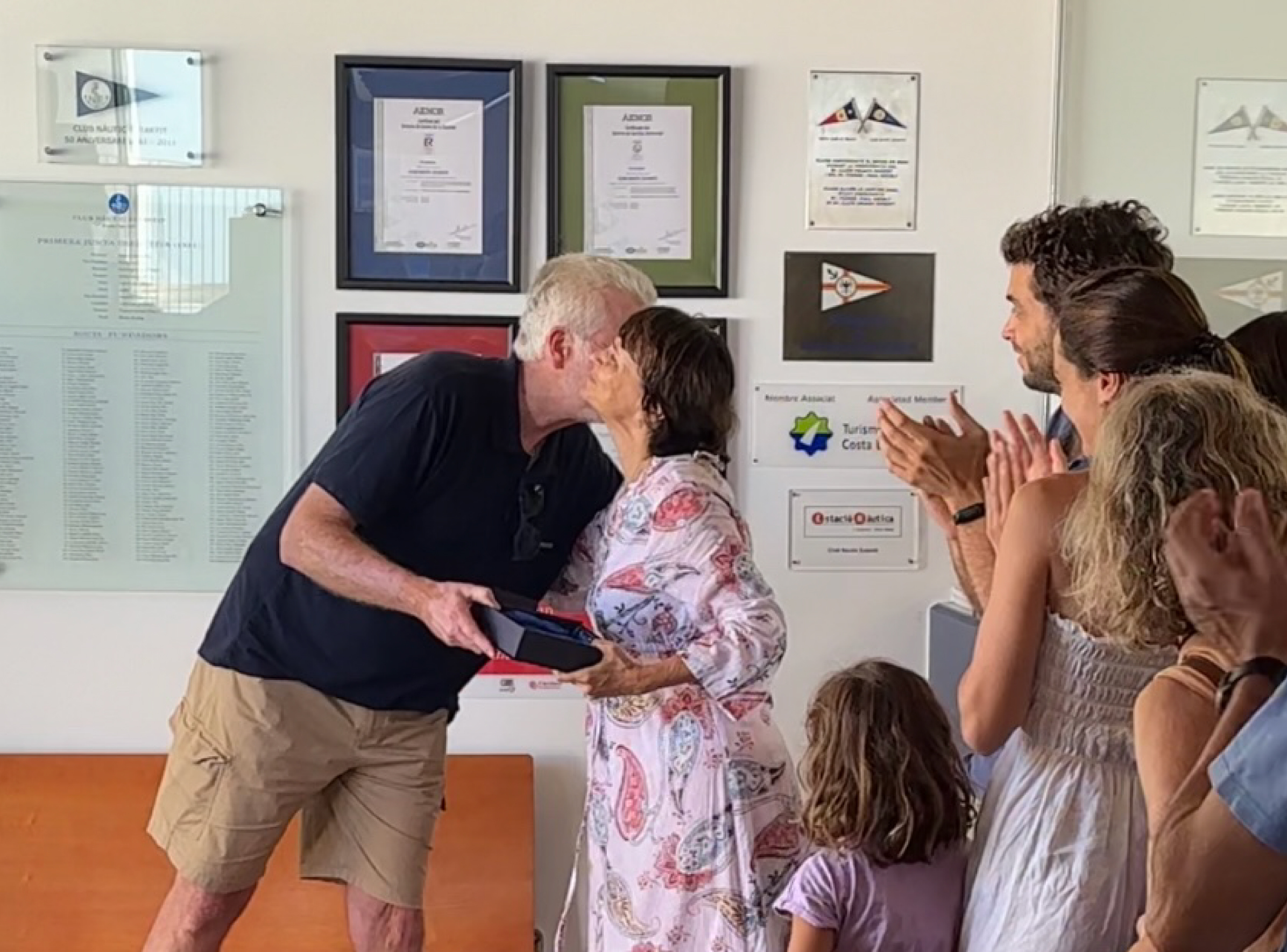 El Club Nàutic Estartit homenatja a Pere Ricart i Biot