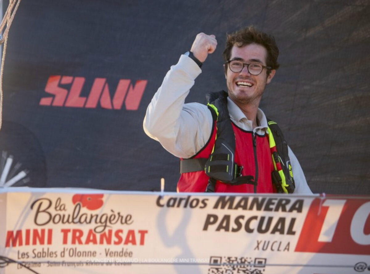 Carlos Manera, exregatista del Club, guanya la primera etapa de La Boulangère Mini Transat