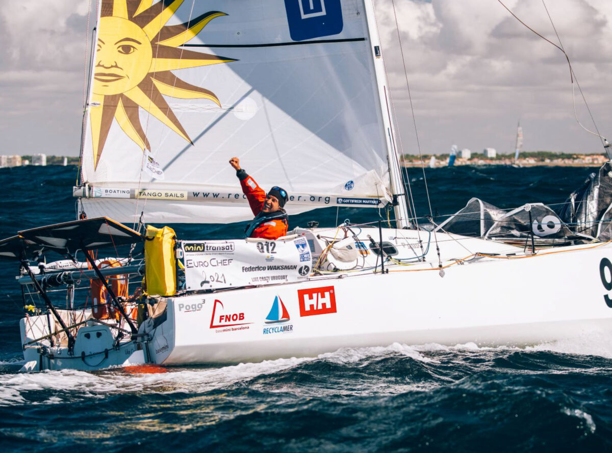 Fede Waksman, campió de la Mini Transat 2023